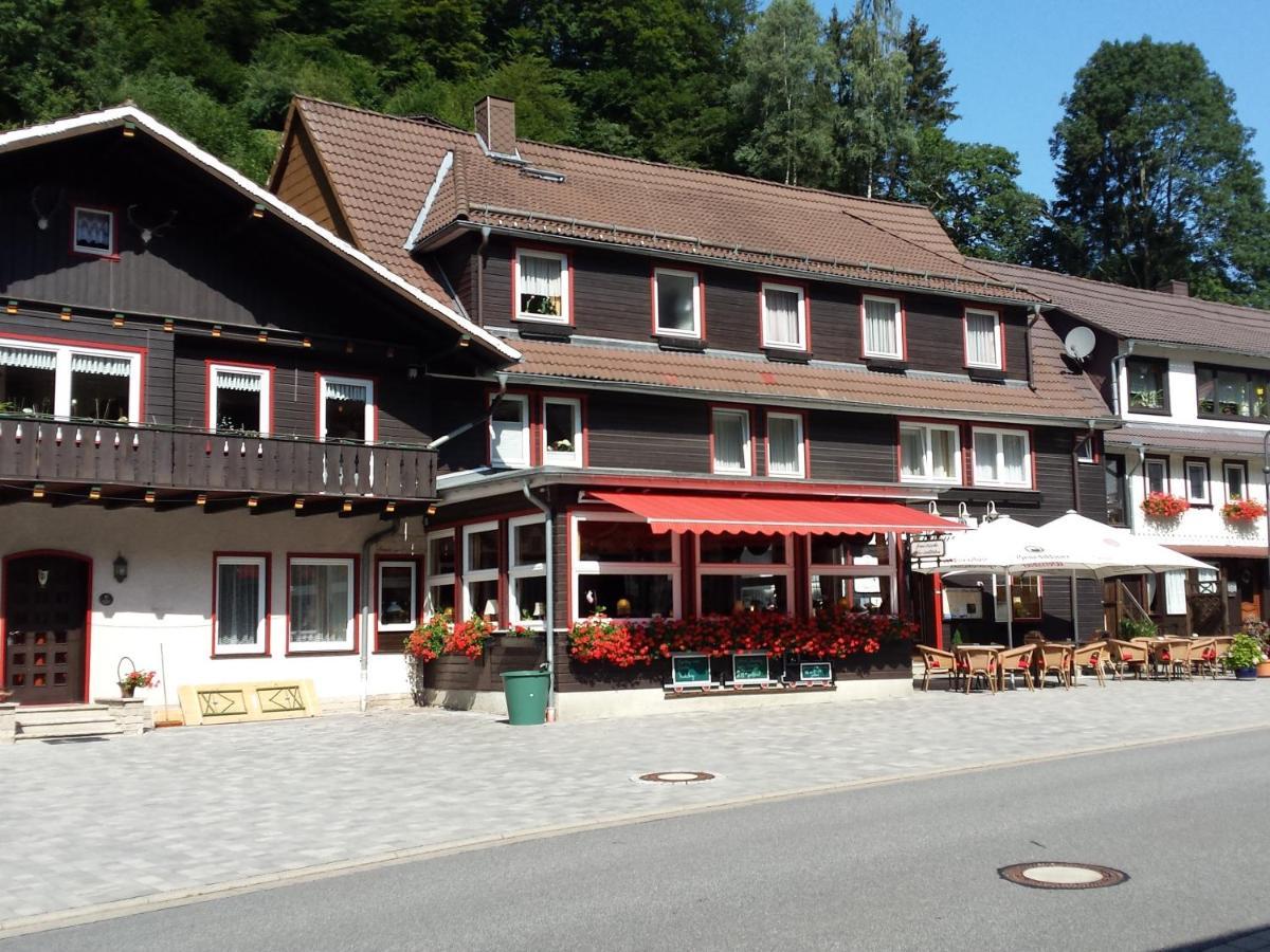 Landgasthof Kleine Kommode Zorge Exterior foto