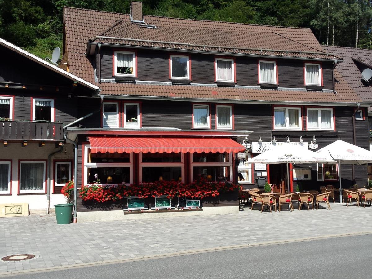 Landgasthof Kleine Kommode Zorge Exterior foto